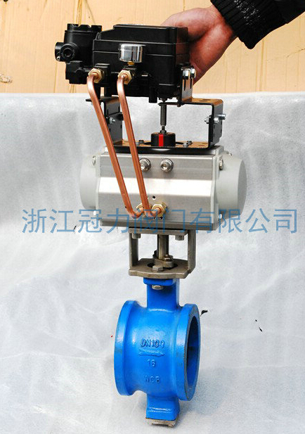 氣動V型調節球閥調節我可以是專業的